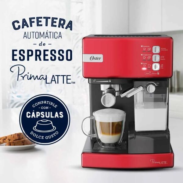 Cafetera automática de espresso PrimaLatt BVSTEM6603R. OSTER - Imagen 3