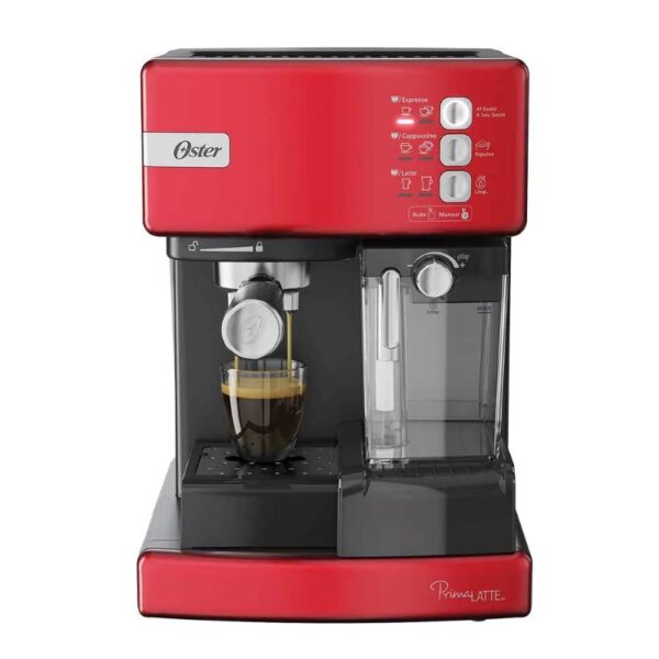 Cafetera automática de espresso PrimaLatt BVSTEM6603R. OSTER