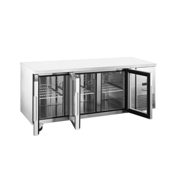 Mesón Refrigerado Puertas de Vidrio 420 Litros VMR3PS420V. VENTUS - Imagen 3